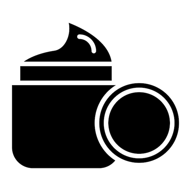 Vector Design Baby Cream Icon Stijl