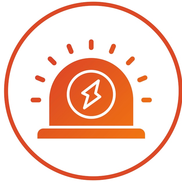 Vector Design Backlight Icon Style