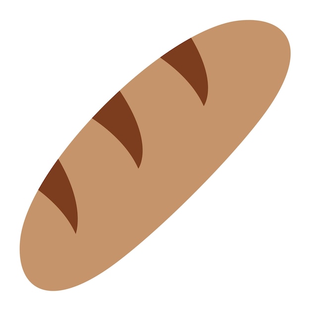 Vector Design Baguette Icon Style