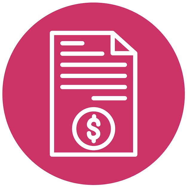 Vector design balance sheet icon style