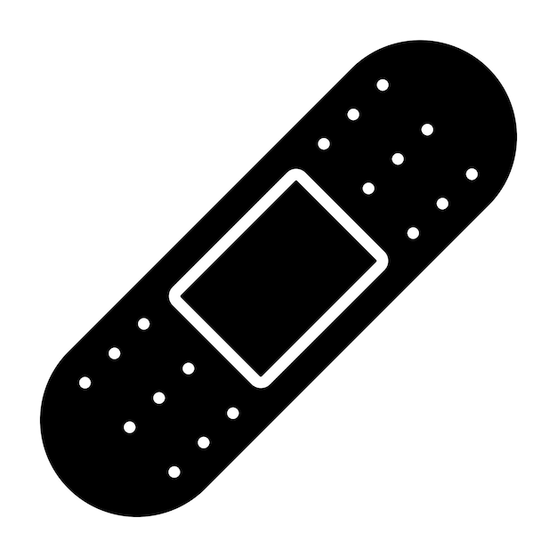 Vector vector design band aid icon style