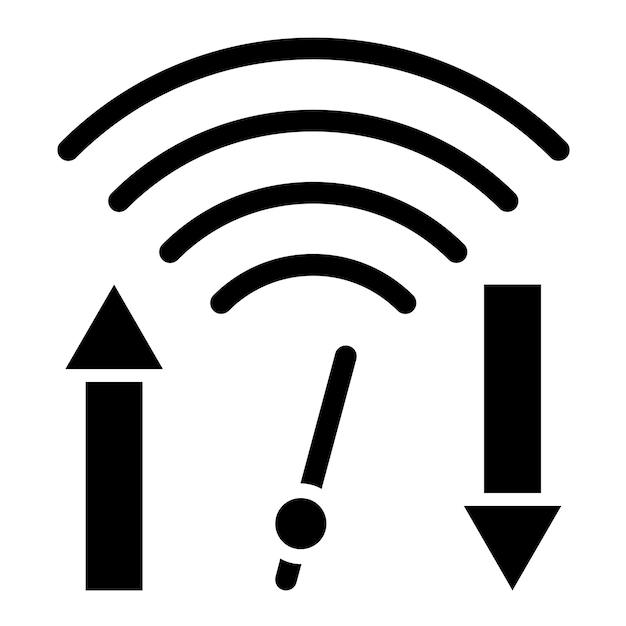 Vector vector design bandwidth icon style