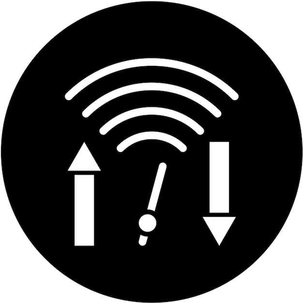 Vector vector design bandwidth icon style