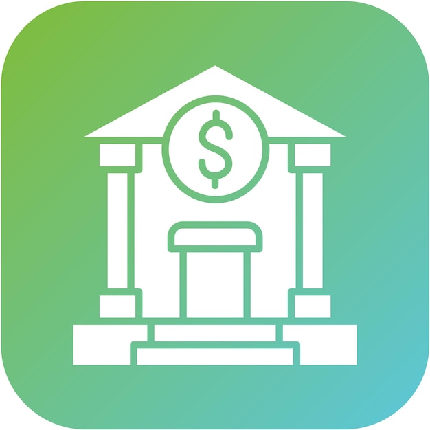 Vector Design Bank Icon Style