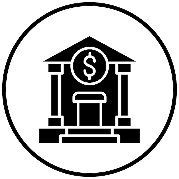 Vector Design Bank Icon Style