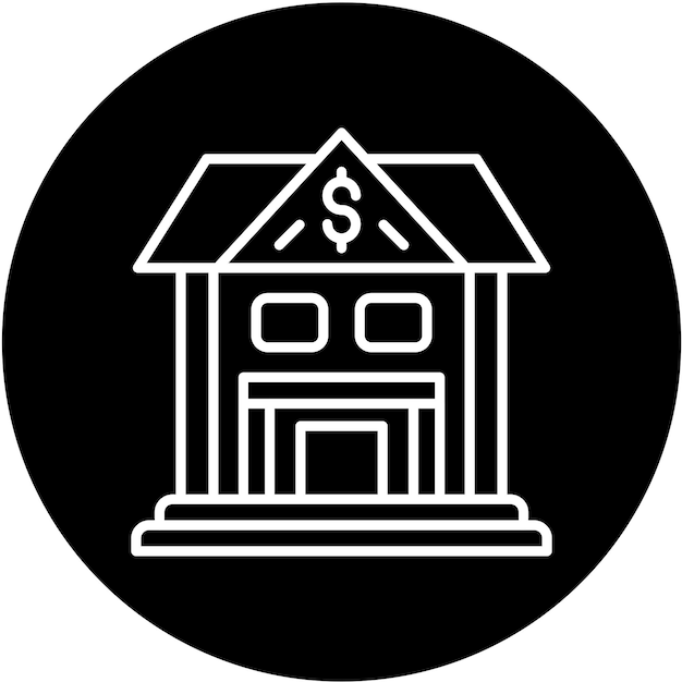 Vettore vector design bank icon style