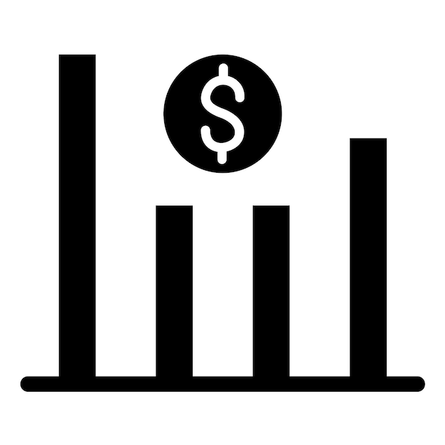 Vector Design Bar Chart Icon Style