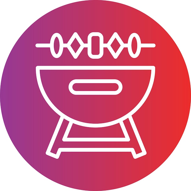 Vector Design Barbecue Icon Style