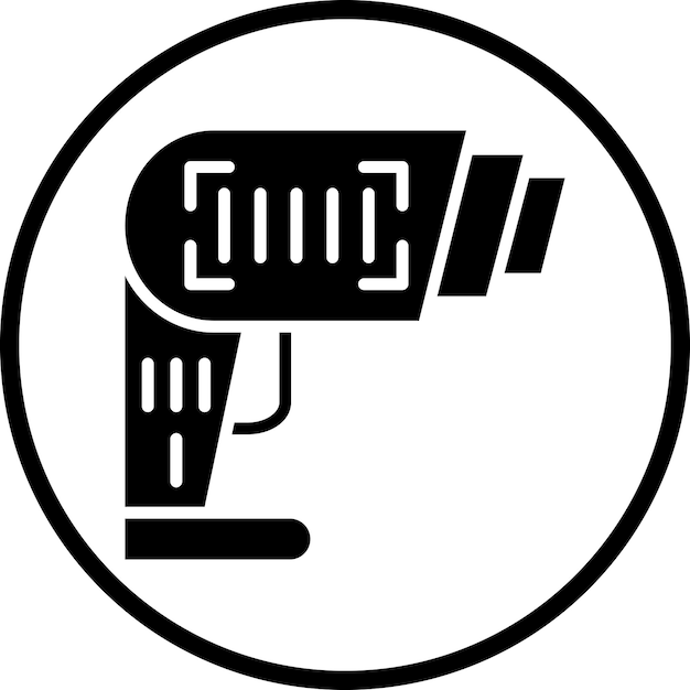 Vector vector design barcode scanner icon style