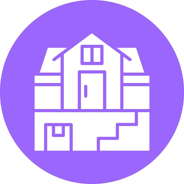 Vector Design Basement Icon Style