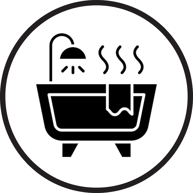 Vector Design Bathtub Icon Style