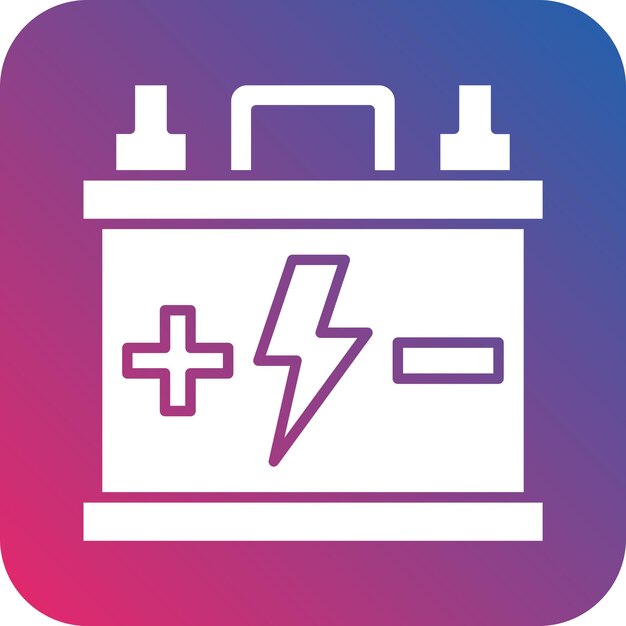 Vector Design Battery Icon Style