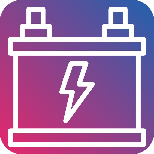 Vector vector design battery icon style