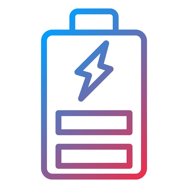 Vector Design Battery Icon Style