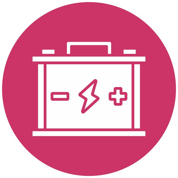 Vector Design Battery Icon Style