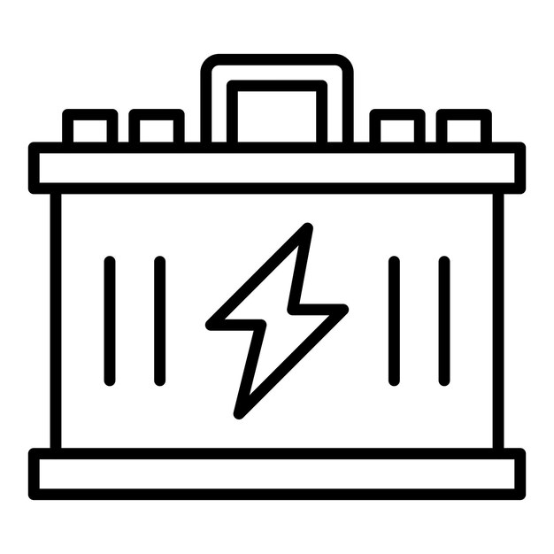 Vector vector design battery icon style