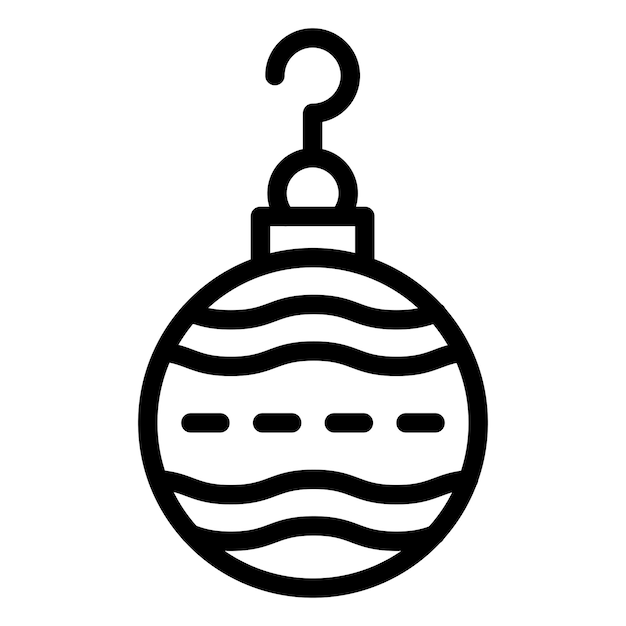 Vector Design Bauble Icon Style