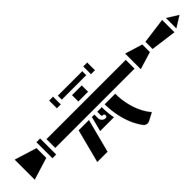 Векторный дизайн Bazooka Icon Style