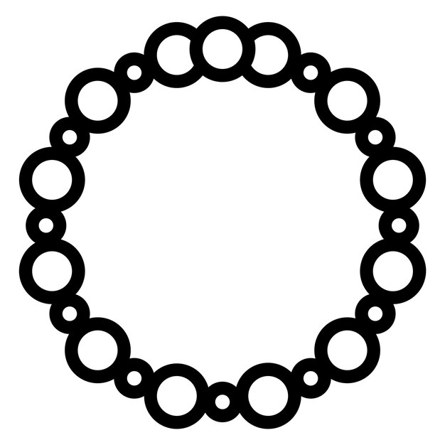 Vector vector design beads icon style