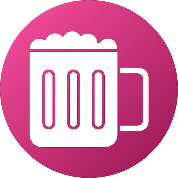 Vector design beer icon style