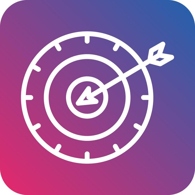 Vector vector design behavioral targeting icon style