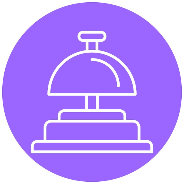 Vector Design Bell Icon Stijl