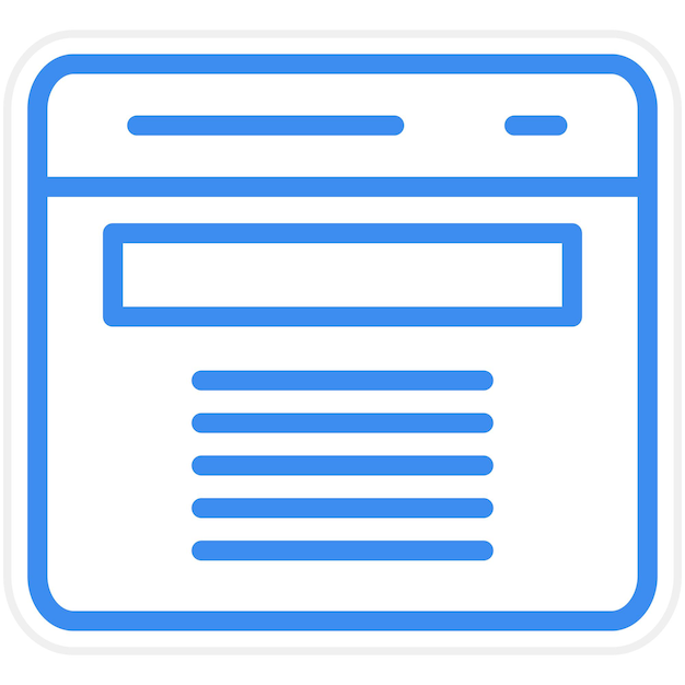 Vector Design Beta Icon Style