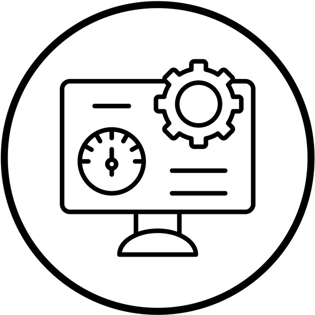 Vector Design Beta Tester Icon Stijl