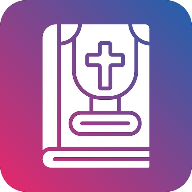 Vector vector design bible icon style