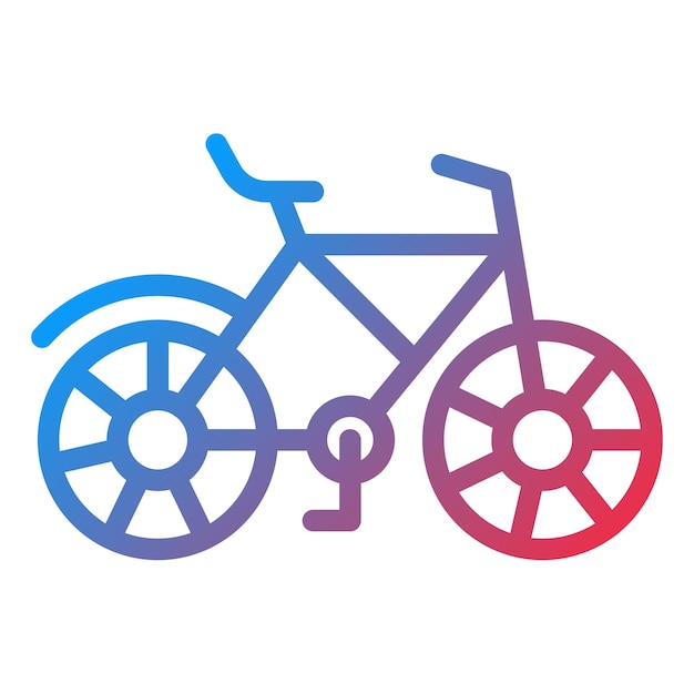 Vector design bicycle icon style