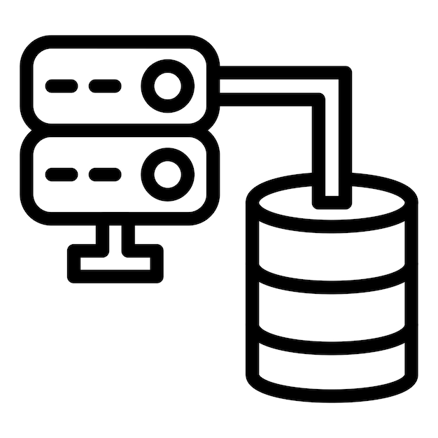 Vector Design Big Data Icon Style