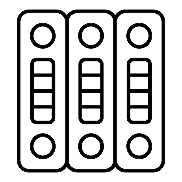 Vector Design Binders Icon Style