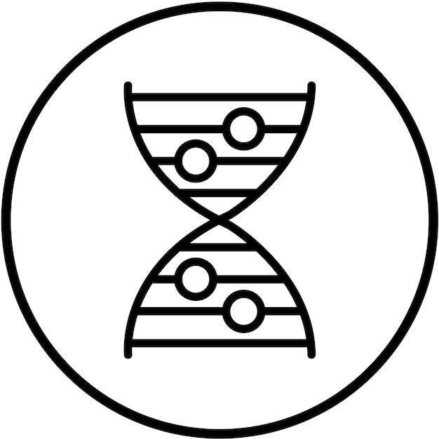 vector design biology icon style