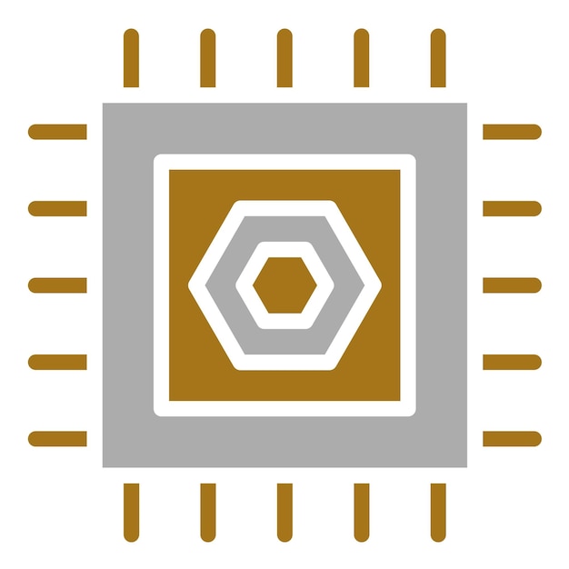 vector design bios chip icon style