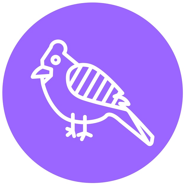 Vector vector design bird icon style