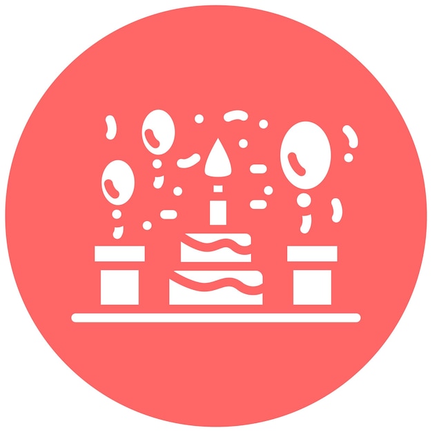 Vector Design Birthday Party Icon Style