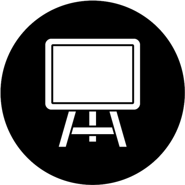 Vector Design Blackboard Icon Style