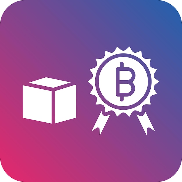 Vector Design Block Beloning Icon Stijl