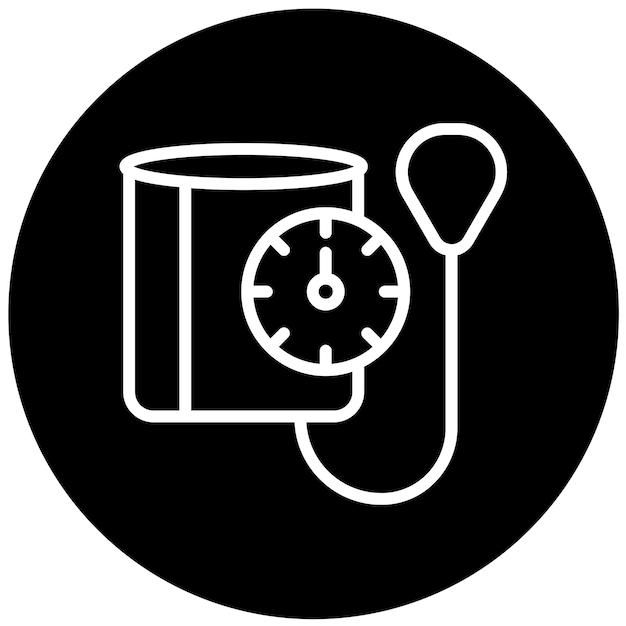 Vector vector design blood pressure cuff icon style