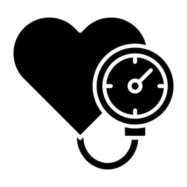 Vector design blood pressure gauge icon style