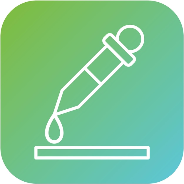 Vector design blood test icon style