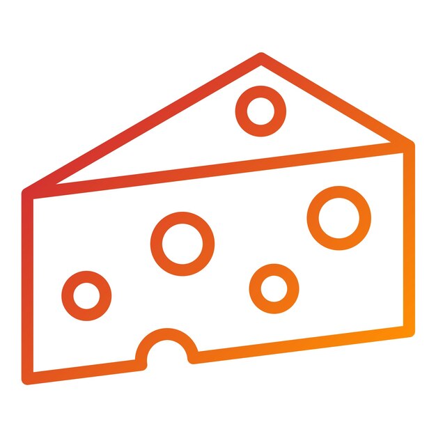 Vector Design Blue Cheese Bliss Icon Style