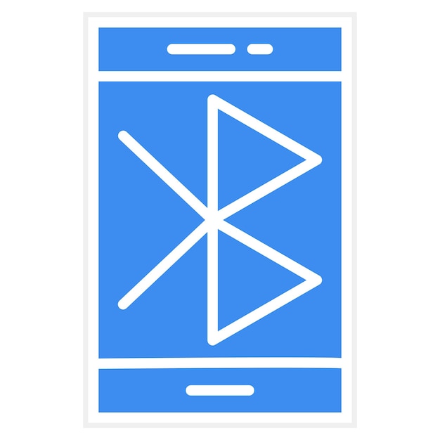 Vector vector design bluetooth icon style