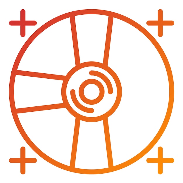Vector Design Blurays Icon Style