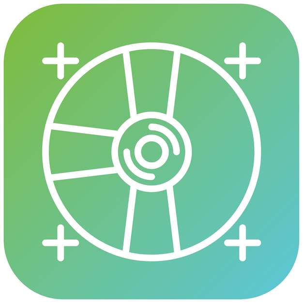 Vector Design Blurays Icon Style