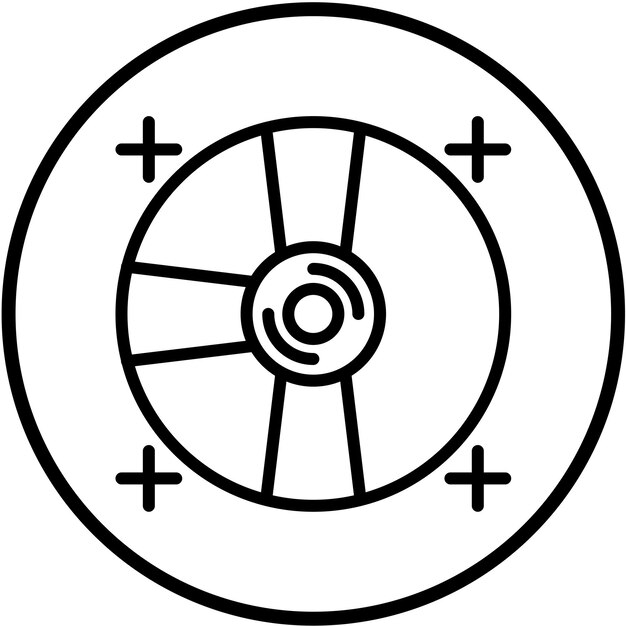 Vector Design Blurays Icon Style