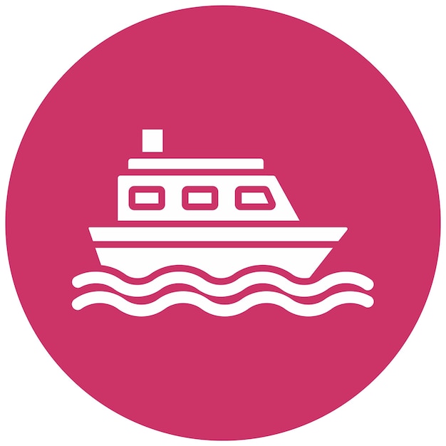 Vector Design Boat Icon Style