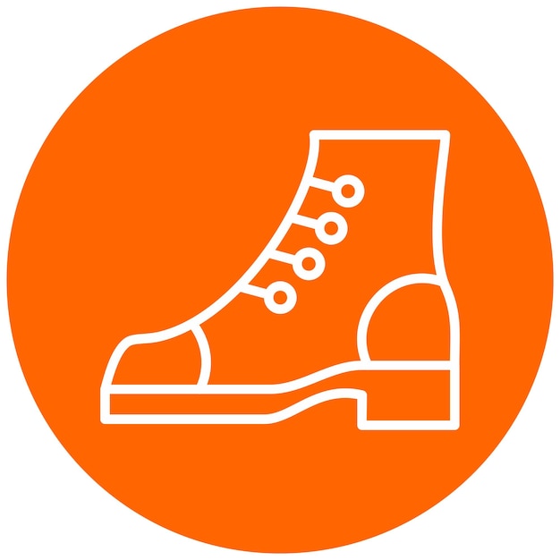 Vector Design Boot Icon Style