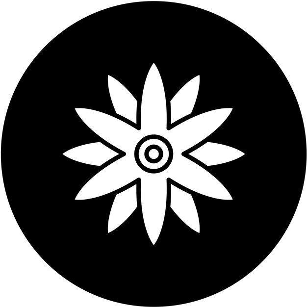 Вектор Векторный дизайн borage icon style