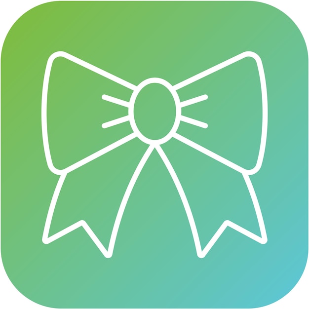Vector Design Bow Tie Icon Stijl